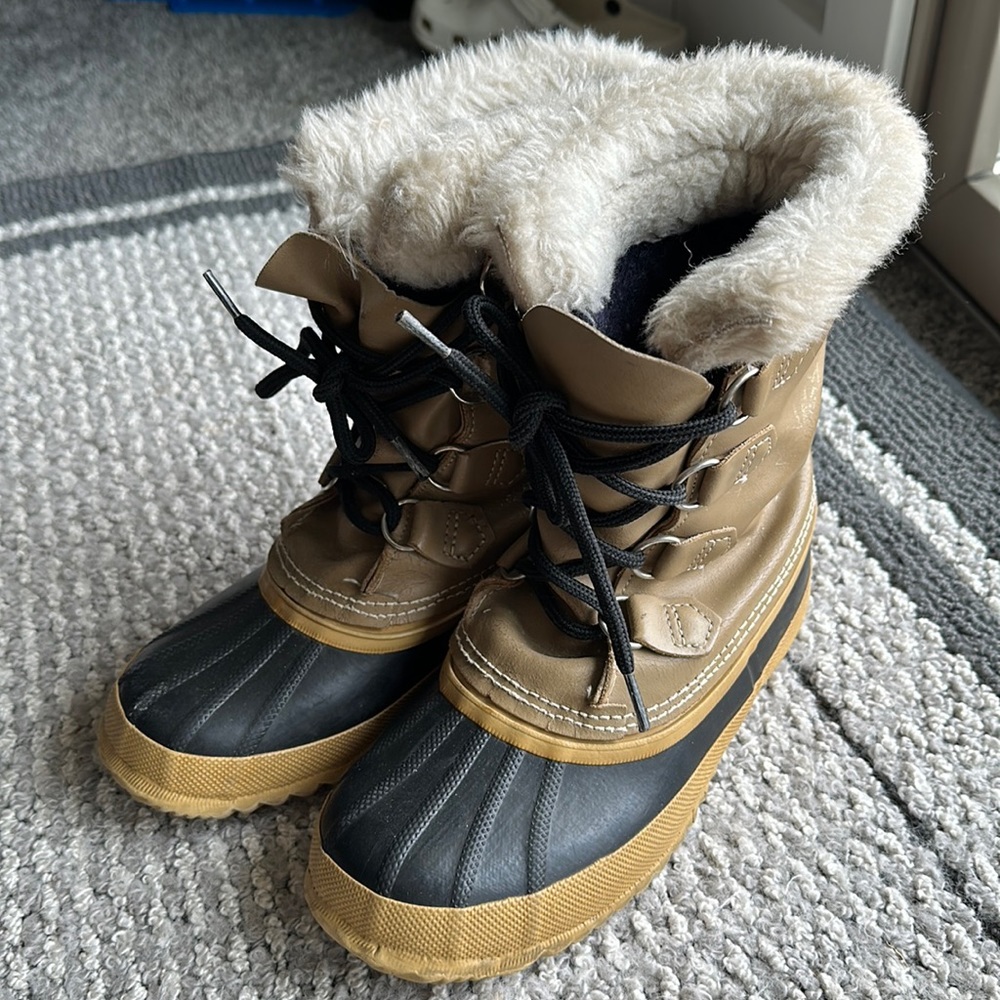 Sorel vintage winter snow boots women’s size 6